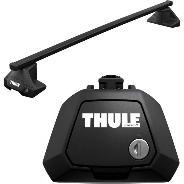 Thule Dachträgerset SquareBar Evo für DACIA Sandero Stepway 5-dr SUV 09-12 mit erhöhter Dachreling ATSSETSQBEVO0225 Thule Dachträgerset SquareBar Evo für DACIA Sandero Stepway 5-dr SUV 09-12 mit erhöhter Dachreling ATSSETSQBEVO0225