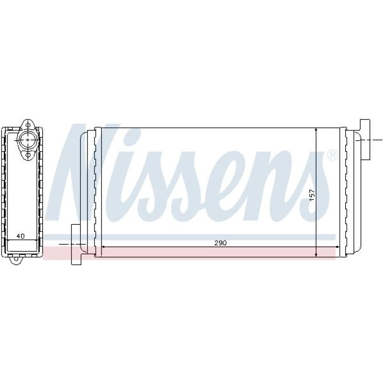 Heizkühler PKW 72002 Heizkühler PKW 72002