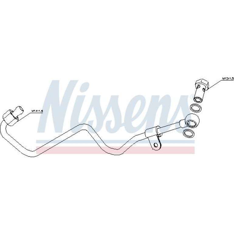 Nissens Ölleitung 935172