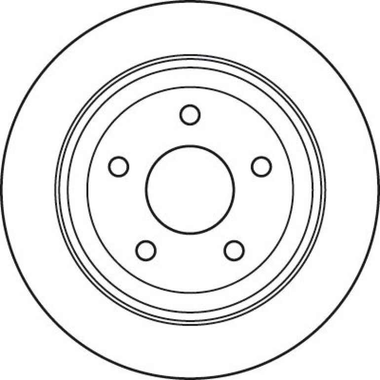 99 482 004 Bremsscheibe HA DF6029