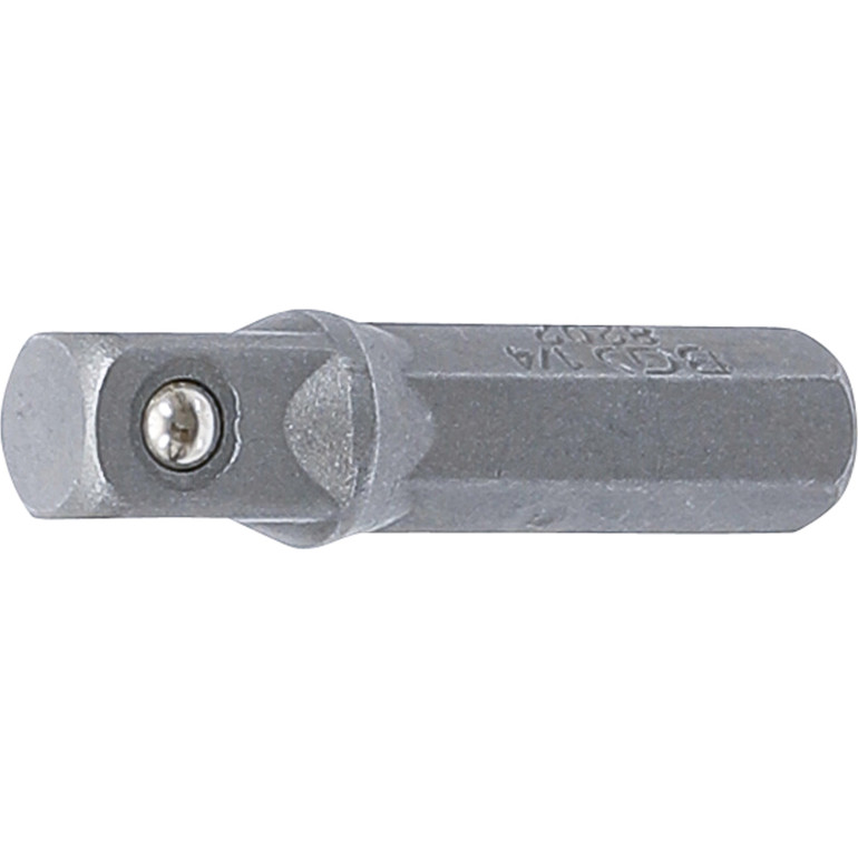 BGS Bit-Knarren-Adapter Außensechskant 6,3 mm (1/4 ) - Außenvierkant 6,3 mm (1/4 ) 30 mm 8202 BGS Bit-Knarren-Adapter Außensechskant 6,3 mm (1/4 ) - Außenvierkant 6,3 mm (1/4 ) 30 mm 8202