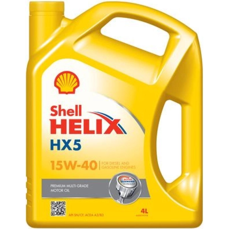 Shell Helix HX5 15W-40 4L 550046285 Shell Helix HX5 15W-40 4L 550046285