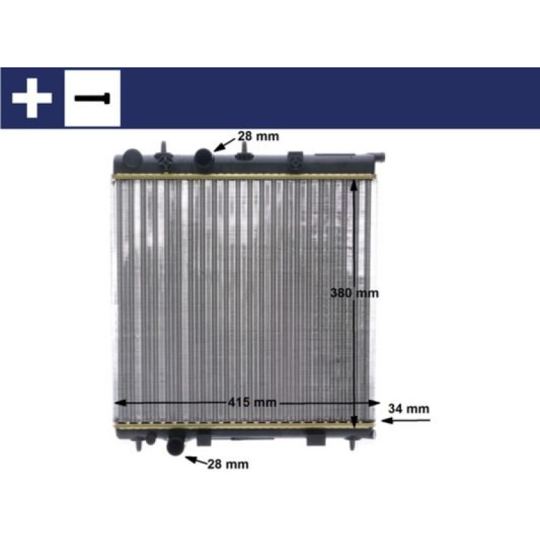 Kühler, Motorkühlung CR 2036 000S Kühler, Motorkühlung CR 2036 000S