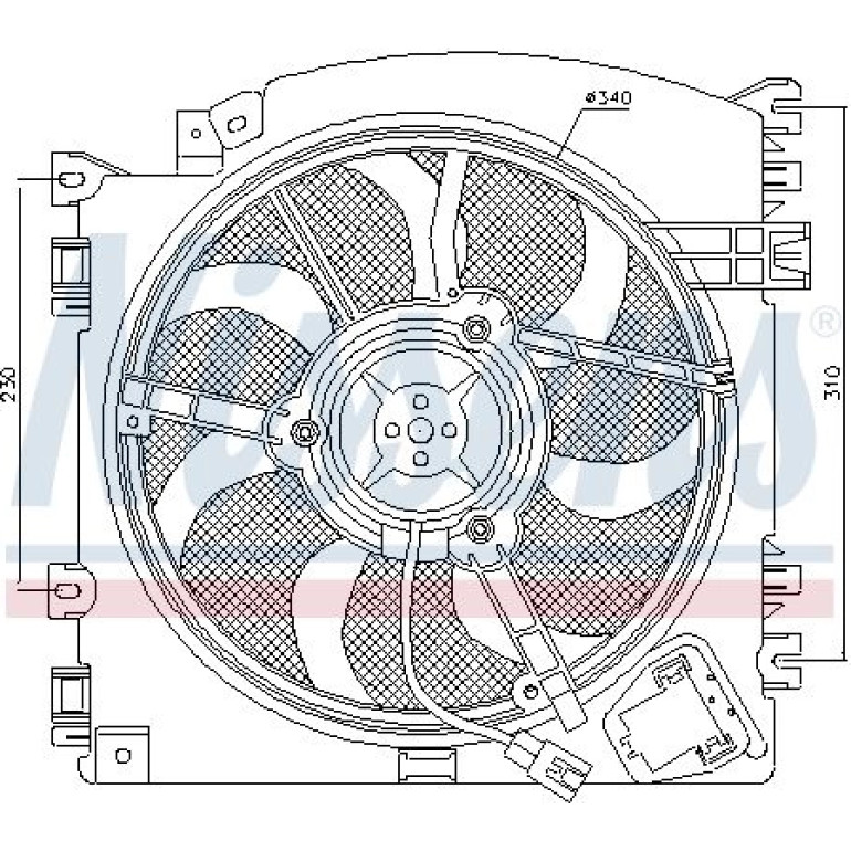 Kühlerlüfter PKW 85598 Kühlerlüfter PKW 85598