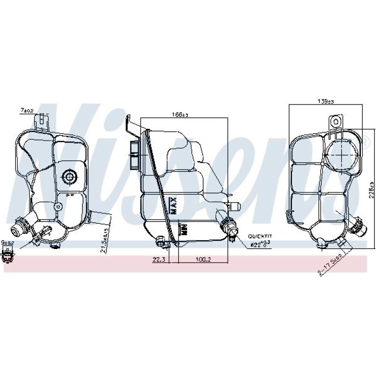 Ausgleichsbehälter 996157 Ausgleichsbehälter 996157