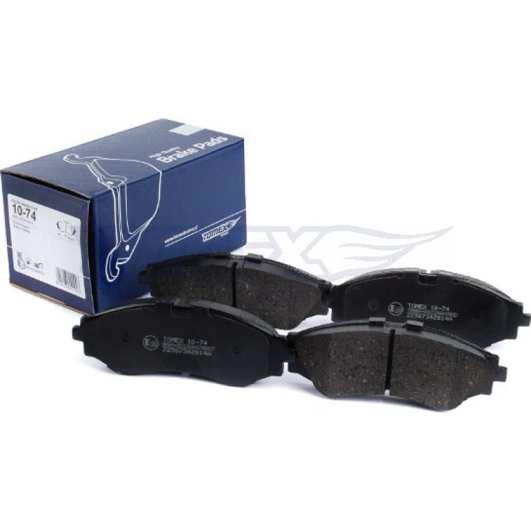 TOMEX brakes Bremsbelagsatz, Scheibenbremse TX 10-74 TOMEX brakes Bremsbelagsatz, Scheibenbremse TX 10-74