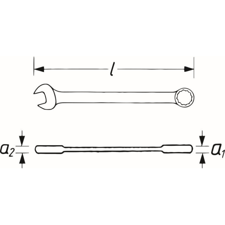 VIGOR Ratschen-Ringgabelschlüssel V1029 VIGOR Ratschen-Ringgabelschlüssel V1029