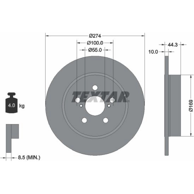 Bremsscheibe 92333703 Bremsscheibe 92333703