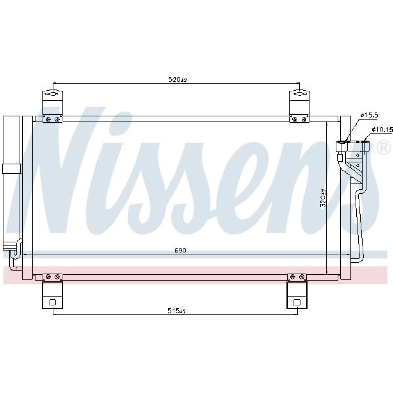 Kondensator PKW 940032 Kondensator PKW 940032
