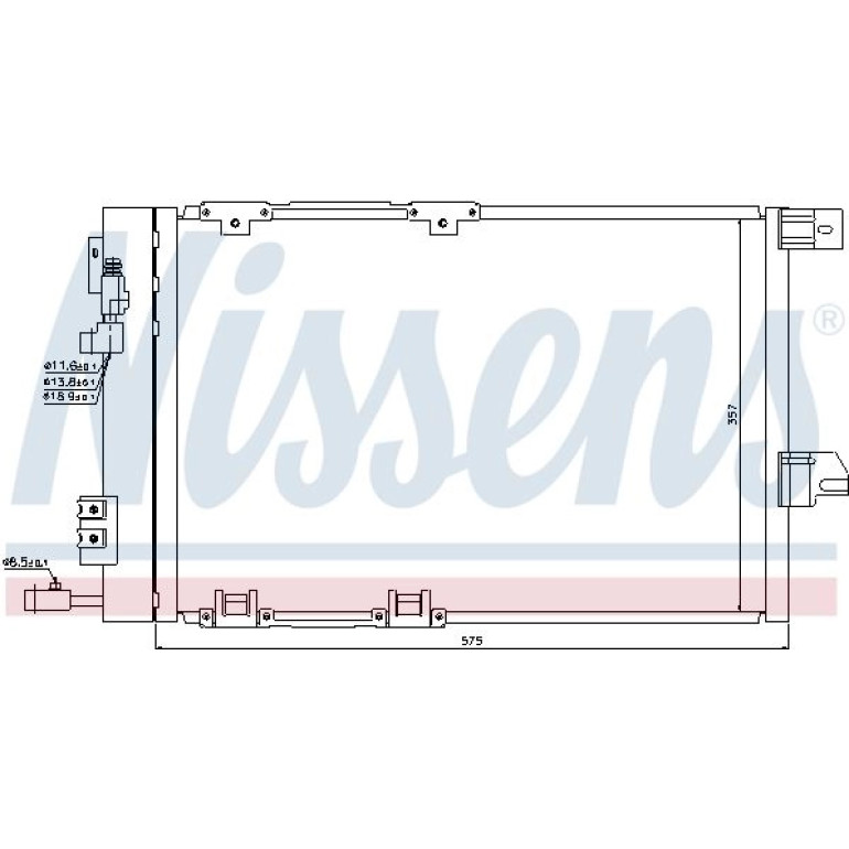 Kondensator PKW 94384 Kondensator PKW 94384