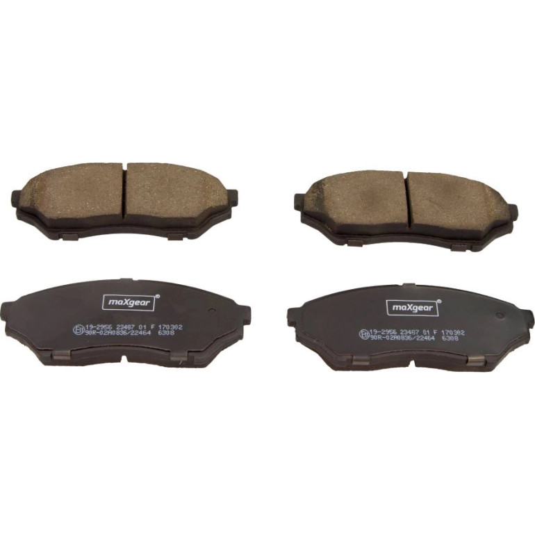 Bremsbelagsatz Mitsubishi P. Pajero Pinini 99 19-2956 Bremsbelagsatz Mitsubishi P. Pajero Pinini 99 19-2956