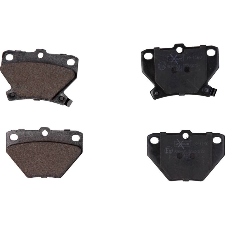 Bremsbelagsatz Toyota T. Corolla 02-/Yaris 99-/Prius 00 19-1160 Bremsbelagsatz Toyota T. Corolla 02-/Yaris 99-/Prius 00 19-1160