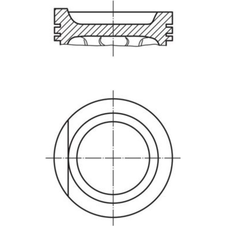 MAHLE Kolben 034 99 01 MAHLE Kolben 034 99 01