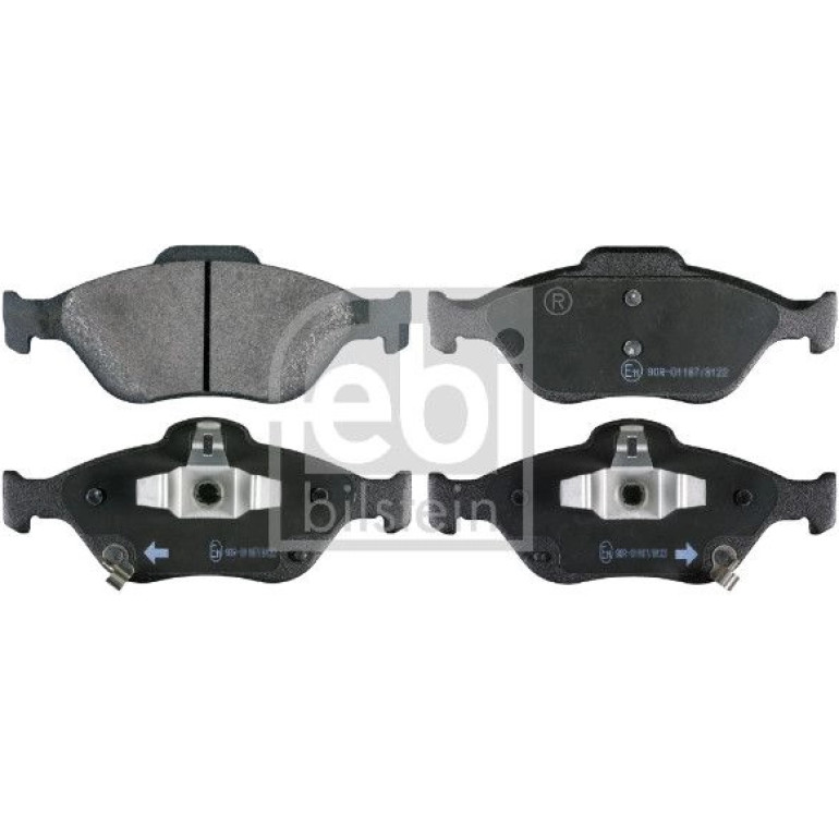 FEBI BILSTEIN Bremsbelagsatz, Scheibenbremse 116402 FEBI BILSTEIN Bremsbelagsatz, Scheibenbremse 116402