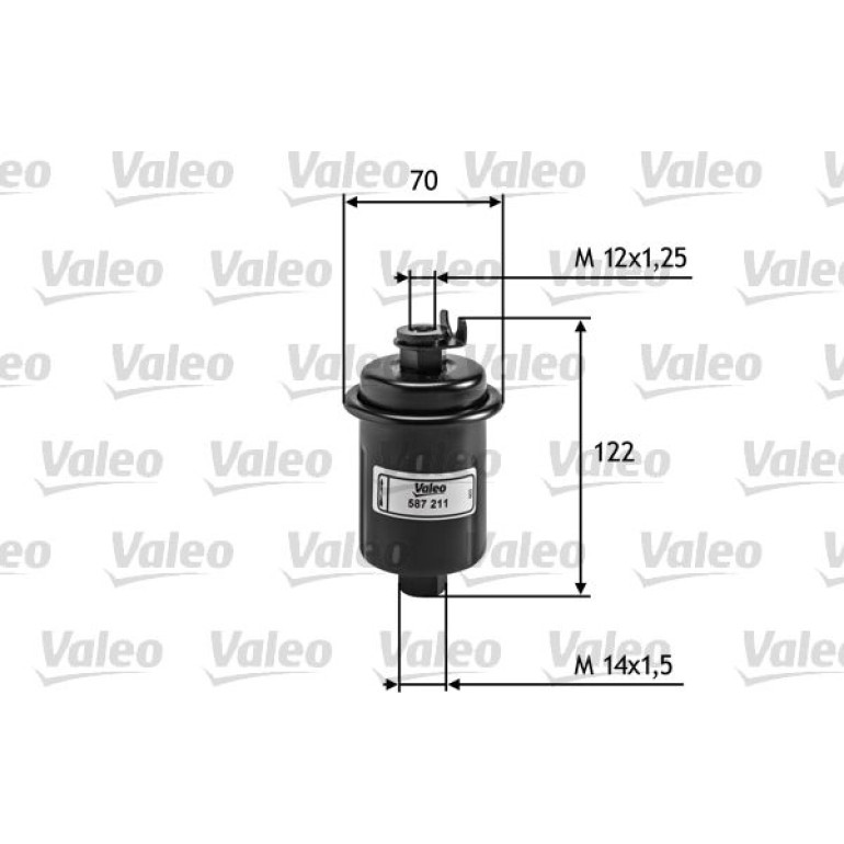 VALEO Kraftstofffilter 587211 VALEO Kraftstofffilter 587211