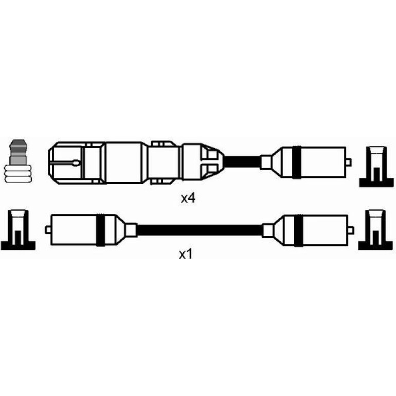 Zündleitungssatz RC-VW230
