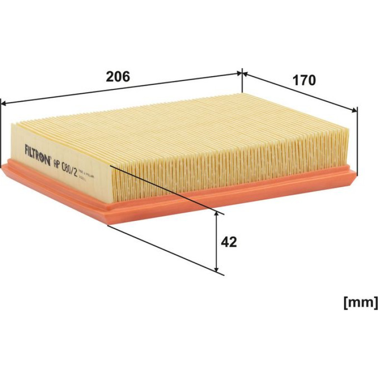 FILTRON Luftfilter AP 080/2 FILTRON Luftfilter AP 080/2