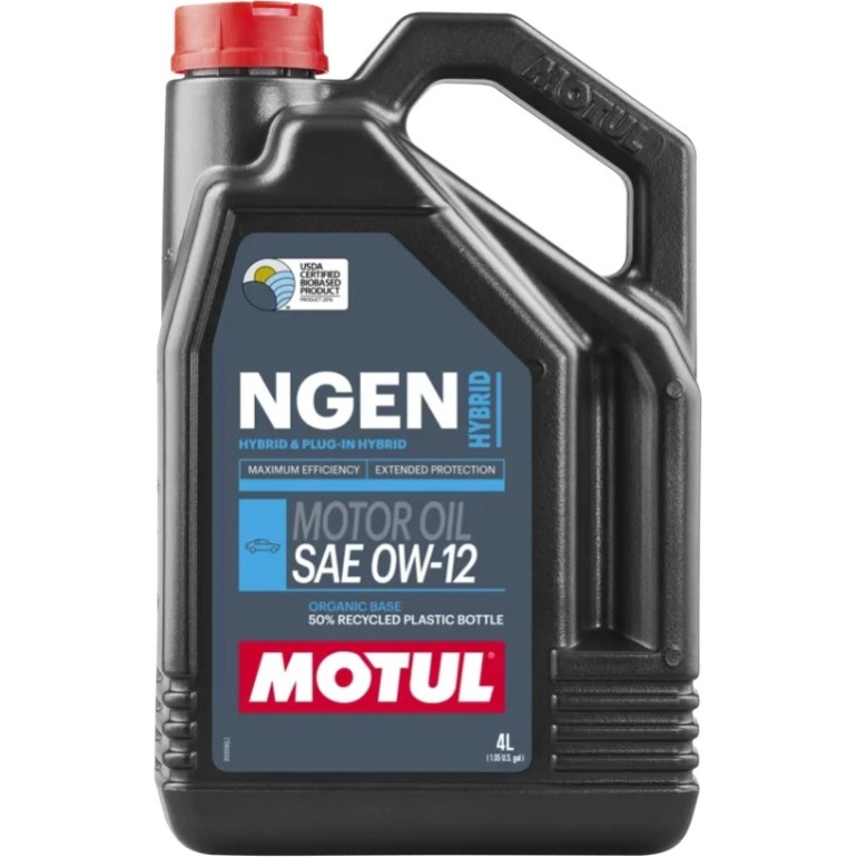 Motul NGEN Hybrid 0W-12 4 Liter 111885 Motul NGEN Hybrid 0W-12 4 Liter 111885