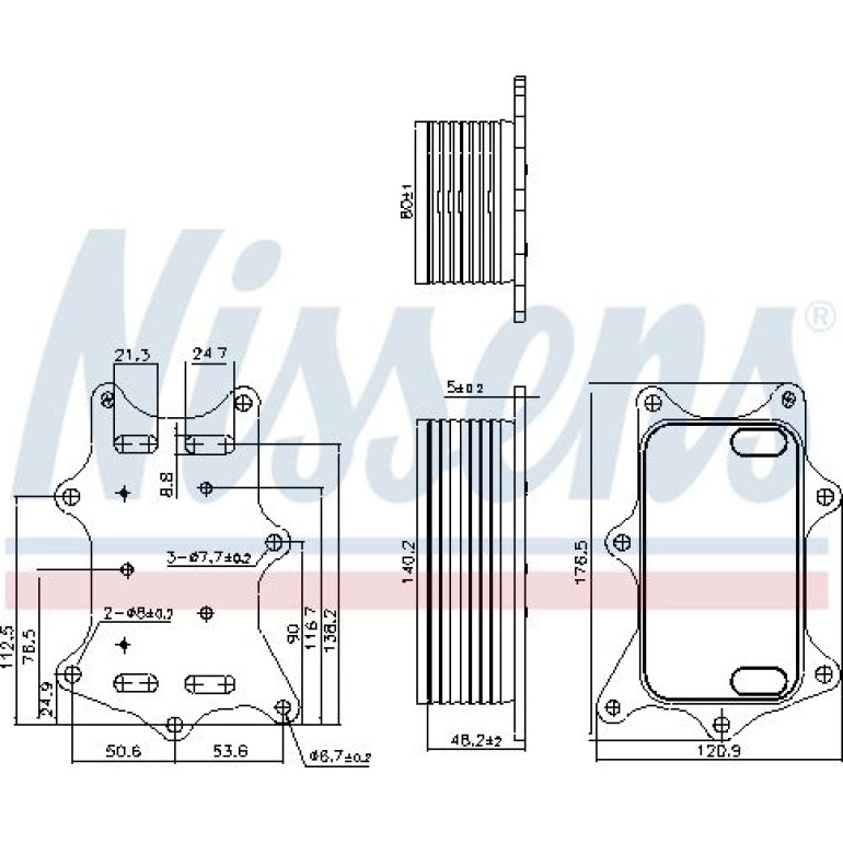 Ölkühler PKW 91275 Ölkühler PKW 91275