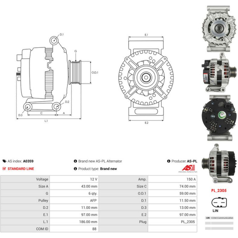 Generator A0359