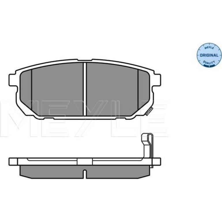 Bremsbelagsatz Kia T. Sorento 02- Mit Sensor 025 240 5815/W Bremsbelagsatz Kia T. Sorento 02- Mit Sensor 025 240 5815/W