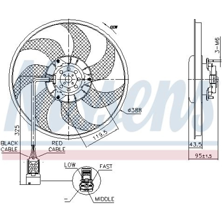 Kühlerlüfter PKW 850091 Kühlerlüfter PKW 850091