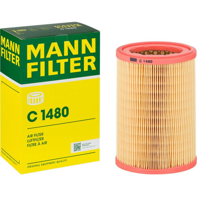 Mann & Hummel Luftfilter PKW C 1480 Mann & Hummel Luftfilter PKW C 1480