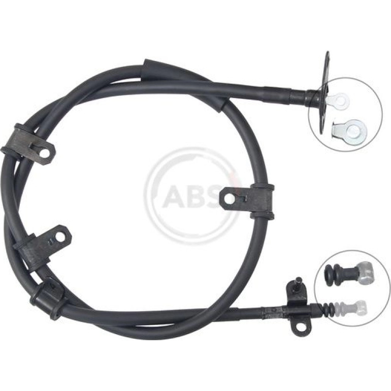 A.B.S. Handbremsseil Seilzug Festellbremse K17433 A.B.S. Handbremsseil Seilzug Festellbremse K17433
