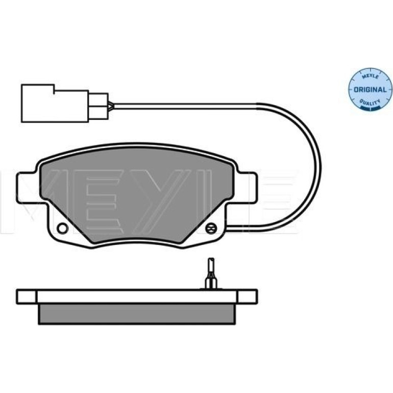 Bremsbelagsatz Ford T. Transit 06-14 Mit Sensor 025 244 8617/W Bremsbelagsatz Ford T. Transit 06-14 Mit Sensor 025 244 8617/W