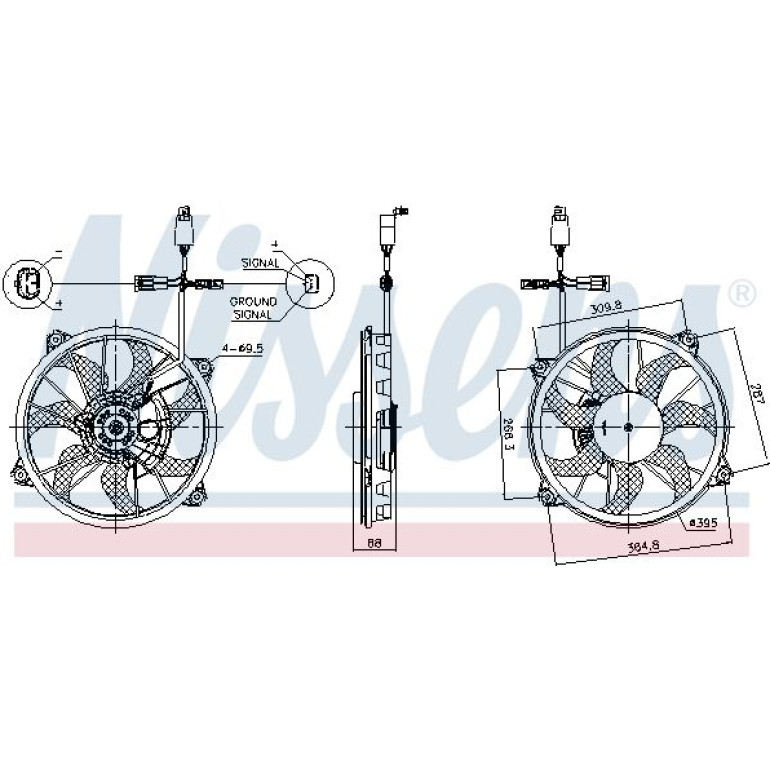 Kühlerlüfter PKW 85902 Kühlerlüfter PKW 85902