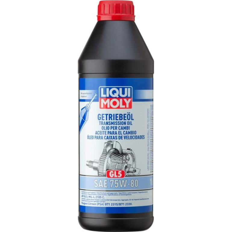 Liqui Moly Getriebeöl (GL5) 75W-80 1 l 3658