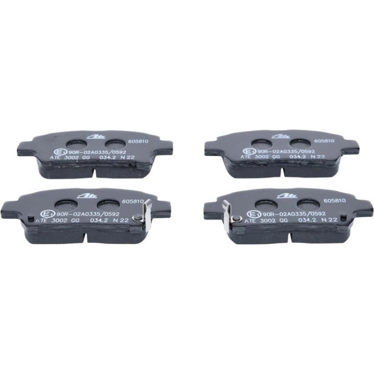 Bremsbelagsatz Toyota P. Corolla/Iq/Prius/Yaris 1.0-1.6 Vvti 99 13.0460-5810.2 Bremsbelagsatz Toyota P. Corolla/Iq/Prius/Yaris 1.0-1.6 Vvti 99 13.0460-5810.2