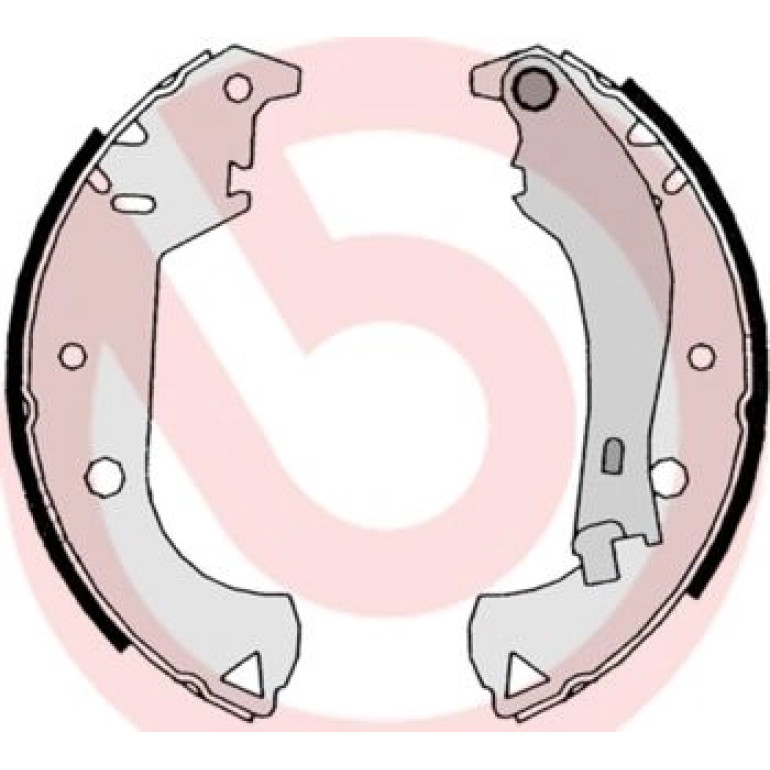 Bremsbackensatz HA S 23 524 Bremsbackensatz HA S 23 524
