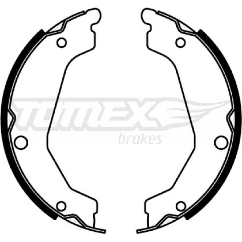 TOMEX brakes Bremsbackensatz TX 22-78 TOMEX brakes Bremsbackensatz TX 22-78