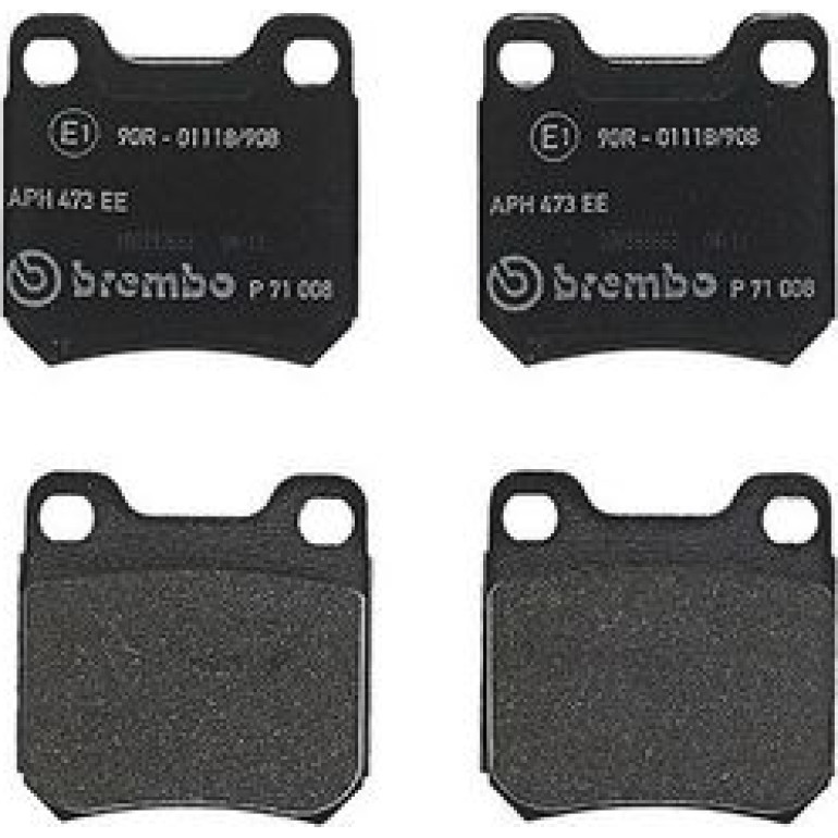 BREMBO Bremsbelagsatz, Scheibenbremse P 71 008