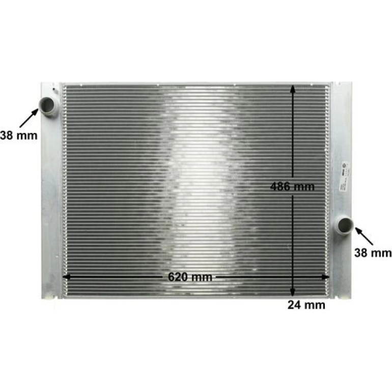 Kühler, Motorkühlung CR 581 000P Kühler, Motorkühlung CR 581 000P