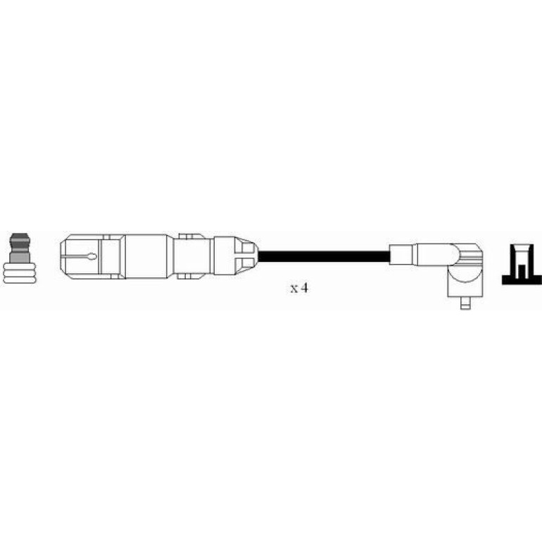 RC-ST204 NGK - Zündkabelsatz 7061 RC-ST204 NGK - Zündkabelsatz 7061
