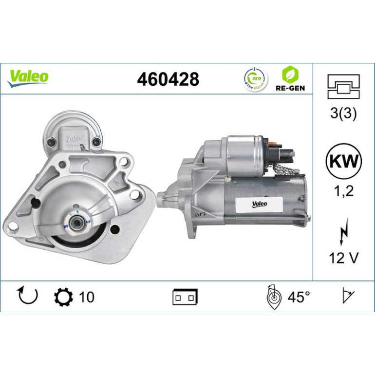 VALEO Anlasser 460428 VALEO Anlasser 460428