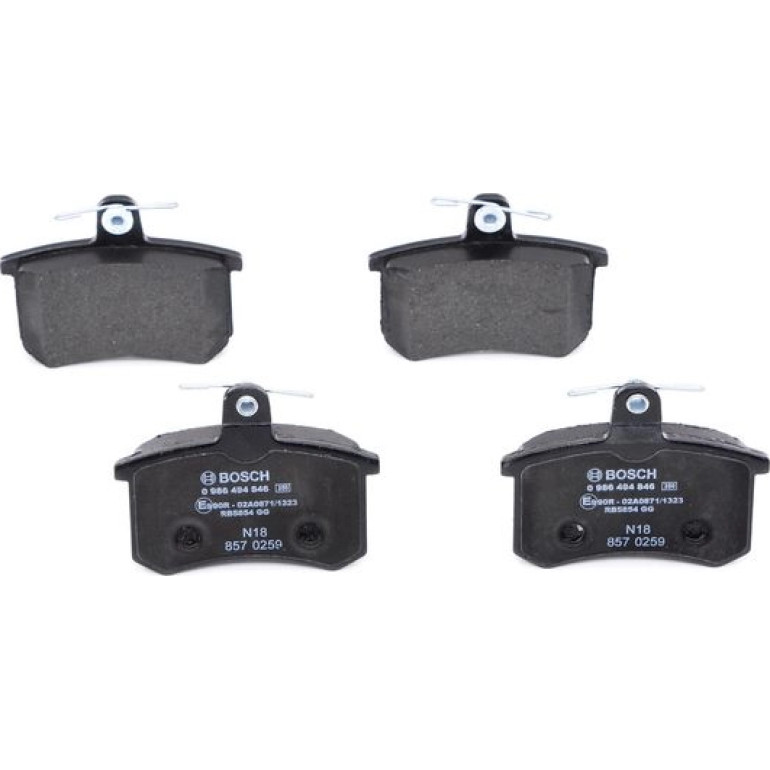 Bosch Bremsbelagsatz Premium 0 986 494 846 Bosch Bremsbelagsatz Premium 0 986 494 846