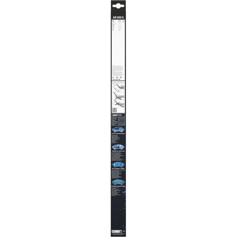 Bosch Scheibenwischer Aerotwin AR655S BOSCH AeroTwin Spoiler, Set 3397007584 Bosch Scheibenwischer Aerotwin AR655S BOSCH AeroTwin Spoiler, Set 3397007584