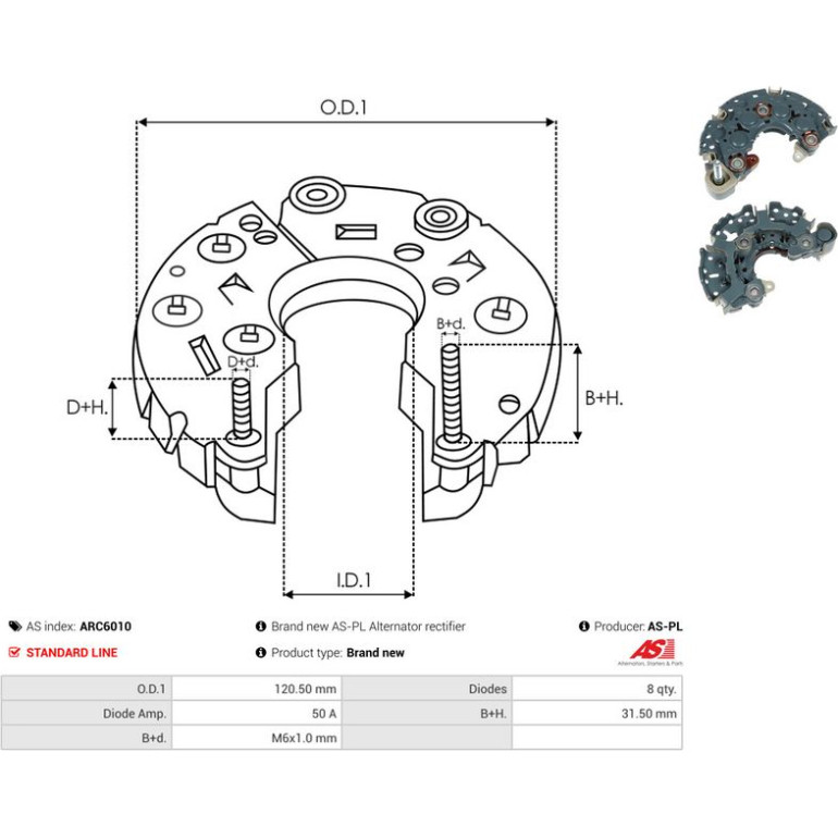 Gleichrichter, Generator ARC6010 Gleichrichter, Generator ARC6010