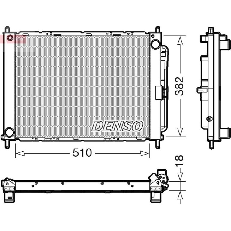 DENSO Kühleinheit DRM23111 DENSO Kühleinheit DRM23111