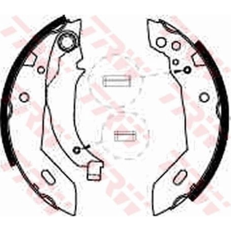 71 461 020 Bremsbacken GS6228