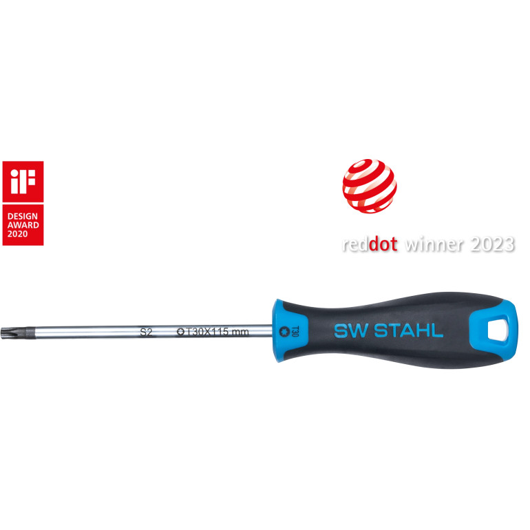 SW-Stahl Schraubendreher, T-Profil, T30 32730SB SW-Stahl Schraubendreher, T-Profil, T30 32730SB