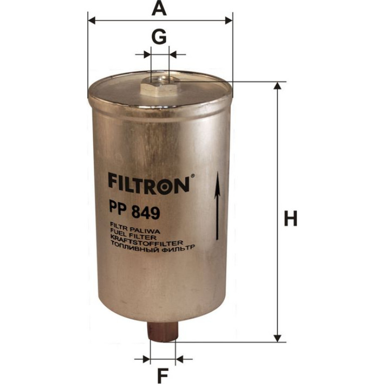 FILTRON Kraftstofffilter PP 849