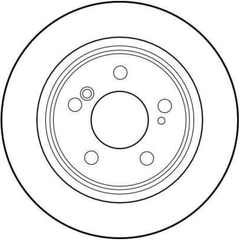 TRW Bremsscheibe DF1595 TRW Bremsscheibe DF1595