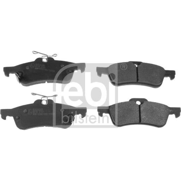 FEBI BILSTEIN Bremsbelagsatz, Scheibenbremse 116283 FEBI BILSTEIN Bremsbelagsatz, Scheibenbremse 116283