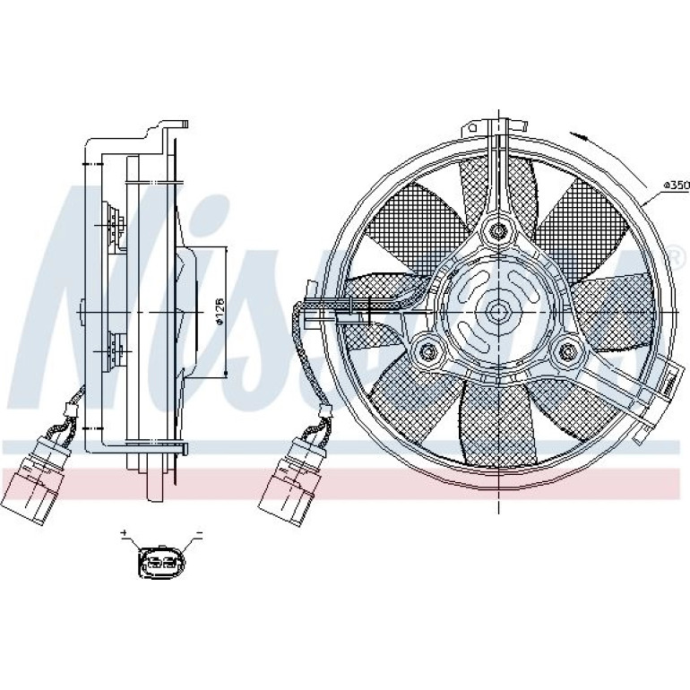 Kühlerlüfter PKW 85547 Kühlerlüfter PKW 85547