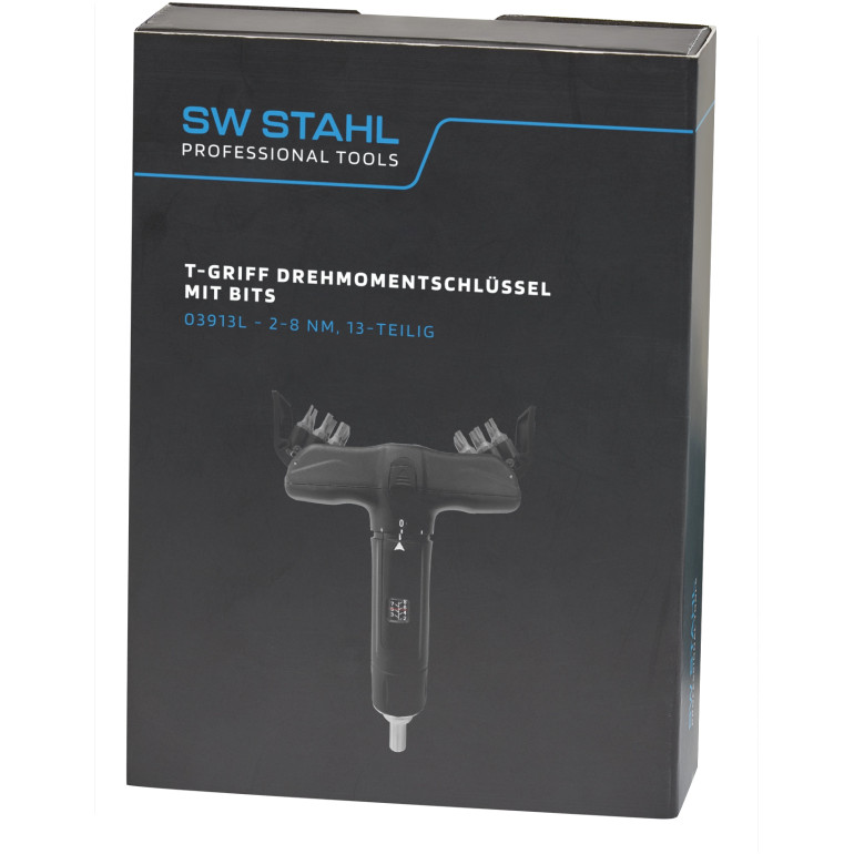 SW-Stahl T-Griff Drehmomentschlüssel 2-8 Nm 03913L SW-Stahl T-Griff Drehmomentschlüssel 2-8 Nm 03913L
