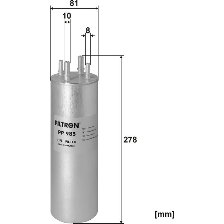 FILTRON Kraftstofffilter PP 985 FILTRON Kraftstofffilter PP 985